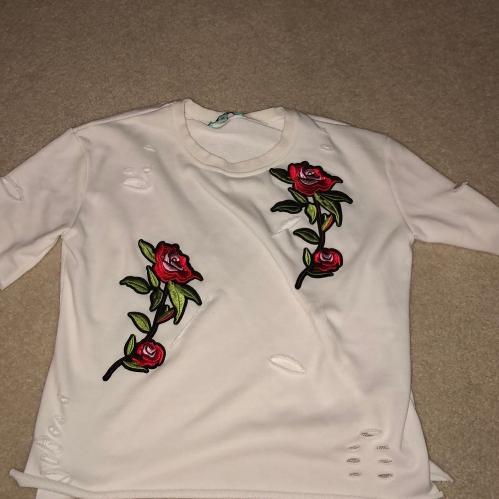 rose shirt